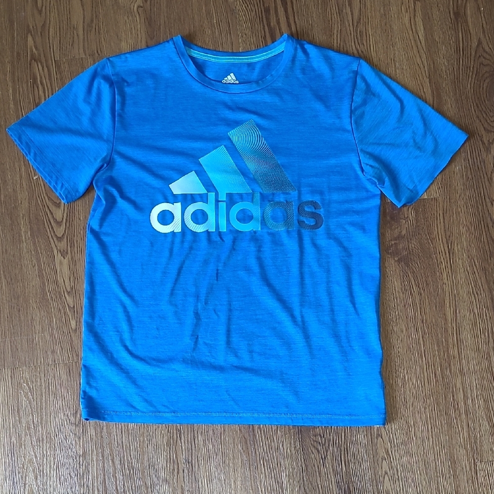 Adidas Kids Bright Blue Tee